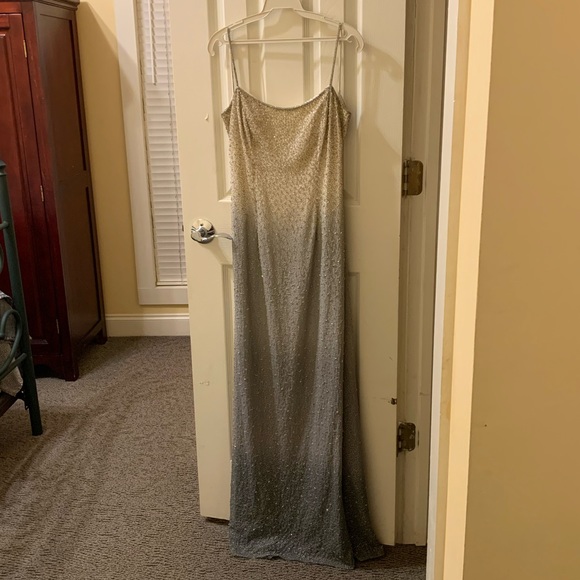 Cache Dresses & Skirts - Cache Evening Dress • Floor Length • Beaded (Ombré) • Like New